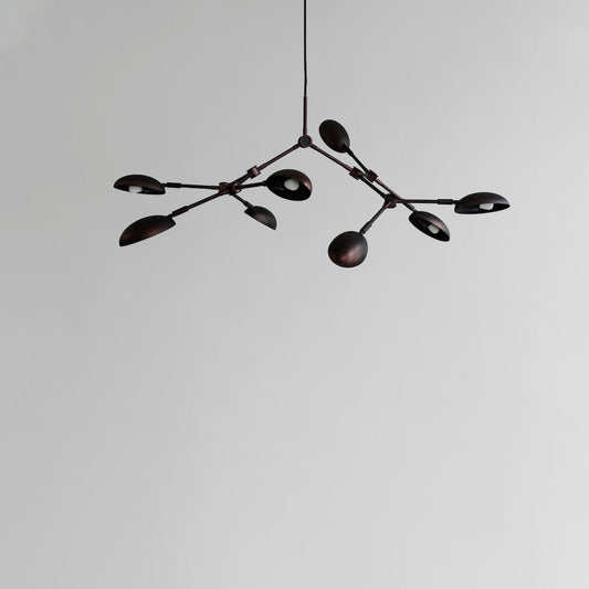 Drop Chandelier. Mini - Burned Black